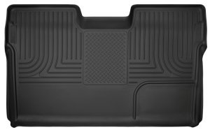 Ford F-150 Floor Mats - Rear - Husky Liners - X-act Contour - Black - `09-`14